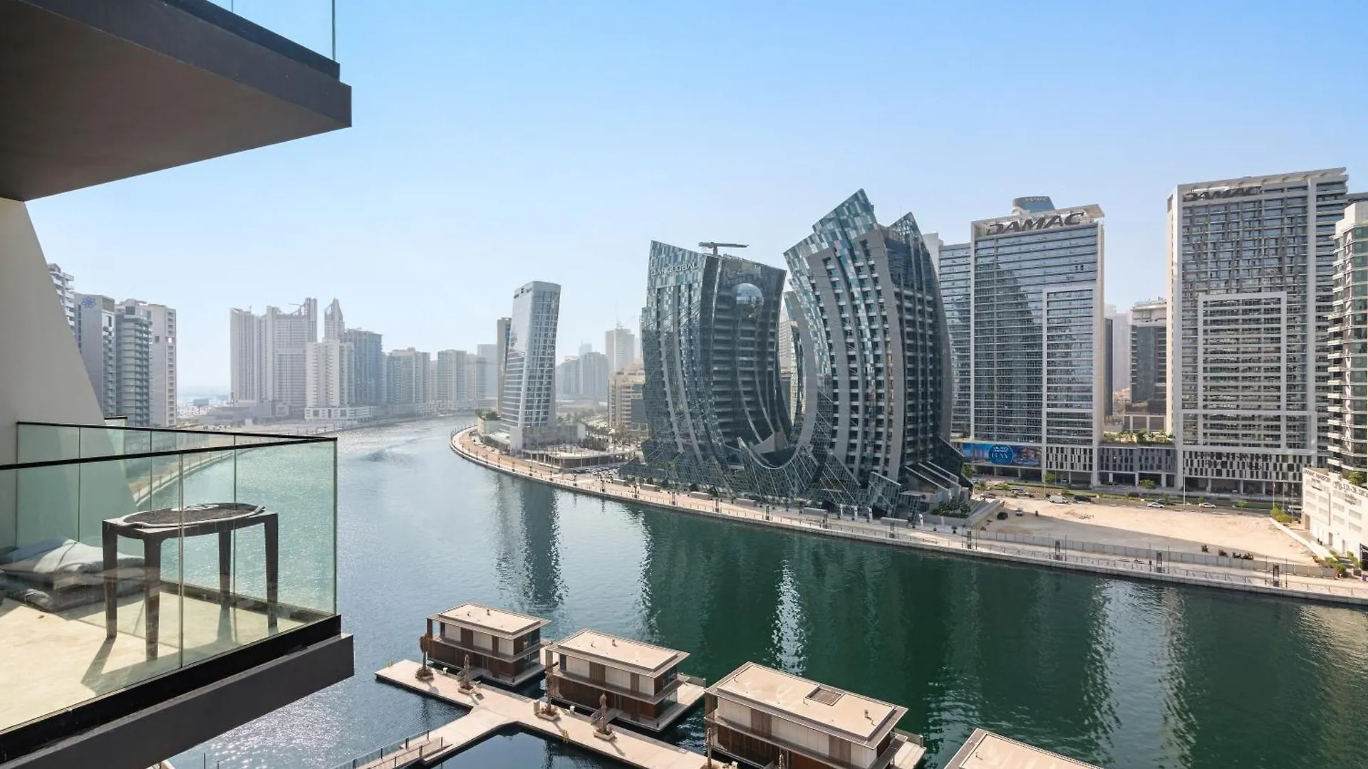 Furnished Apartment Binghatti Canal - Burj Khalifa View, Dubai