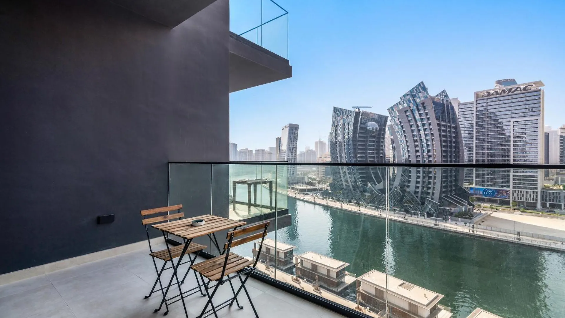 Furnished Apartment Binghatti Canal - Burj Khalifa View, Dubai