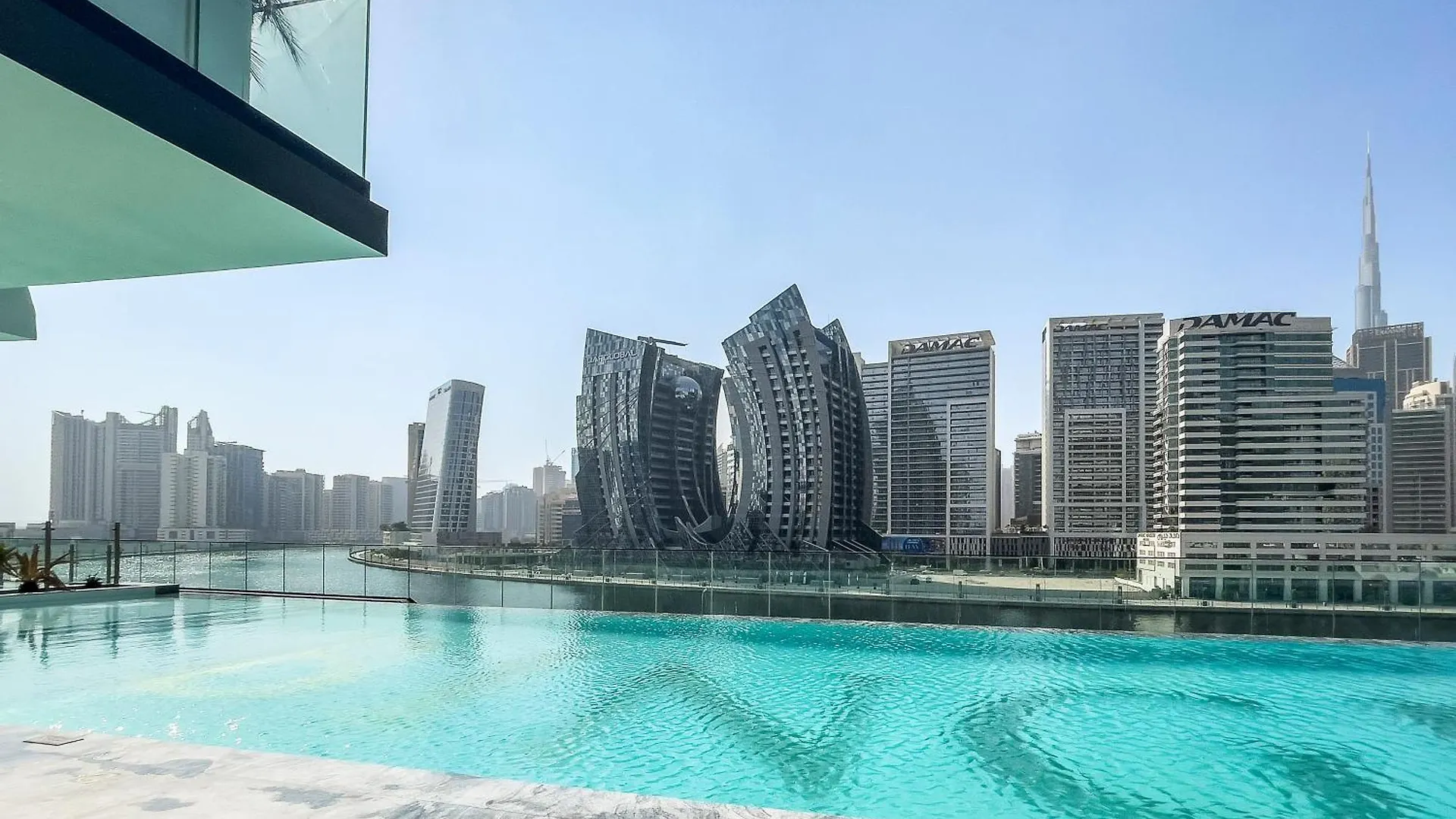 Furnished Apartment Binghatti Canal - Burj Khalifa View, Dubai